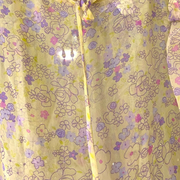 SARAH SPENCER SHEER PAJAMA BOTTOMS - Picture 3 of 6